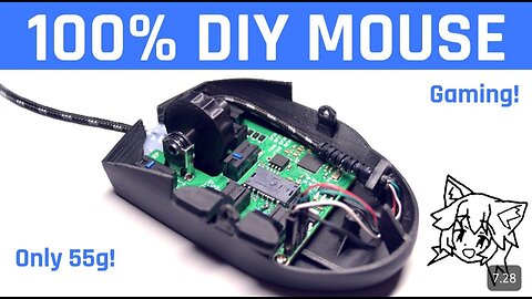 I made a DIY gaming mouse because Logitech's mice keep BREAKING