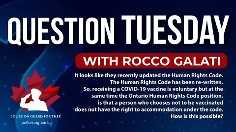 Question Tuesday with Rocco