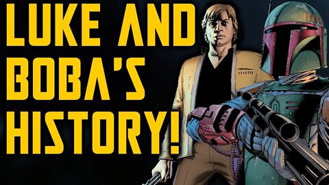 Star Wars The Book of Boba Fett - Luke Skywalker and Boba Fett has HISTORY