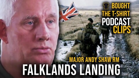 Falklands War - He Wore A Bra! | Major Andy Shaw | Podcast CLIPS