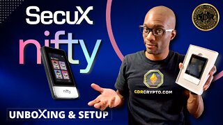 SecuX Nifty NFT Hardware Wallet | Unboxing & Setup