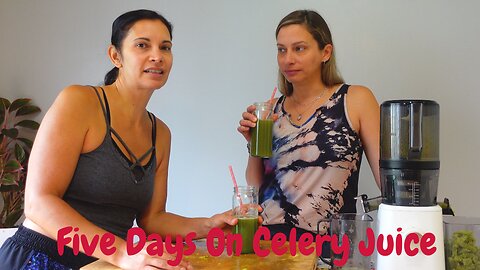 What Happened When We Drank Celery Juice