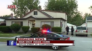 Man shot during home invasion in St. Clair Shores