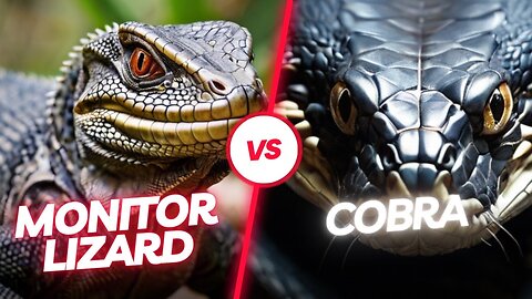 COBRA VS MONITOR LIZARD I WHO WILL WIN?