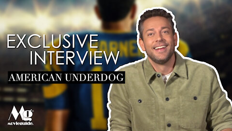 Zachary Levi Talks About Putting Kurt Warner's Faith on Display in American Underdog!