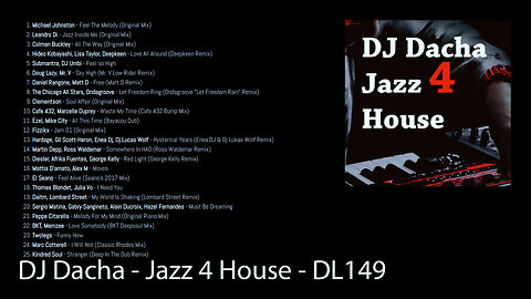 DJ Dacha - Jazz 4 House - DL149