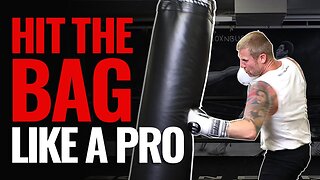 How to Hit the Heavy Bag Like a PRO in Boxing