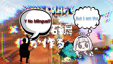 viewer asks vtuber Shirayuri lily why she isn't bilingual ...wait