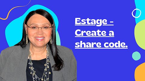 Estage - Create a Share Code