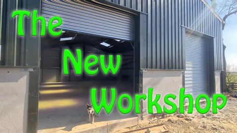 The New Workshop (part1) | Moving some stuff in and working out the layout