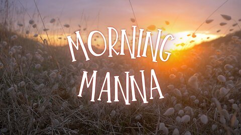 Morning Manna - Seek Ye First