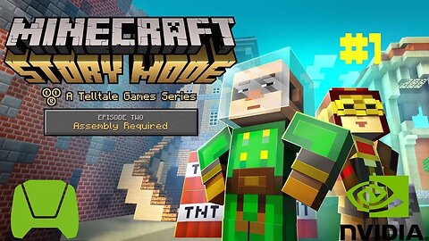 Minecraft Story Mode - iOS/Android - HD Walkthrough Part 1 Episode 2 (Tegra K1)