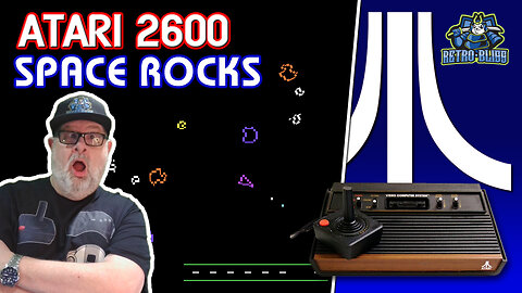 Let's Play SPACE ROCKS – An ATARI 2600 Homebrew Game by SpiceWare!