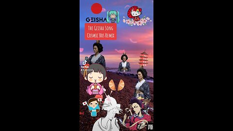 The Geisha Song - Cosmic Bos remix traditional Japanese Geisha music