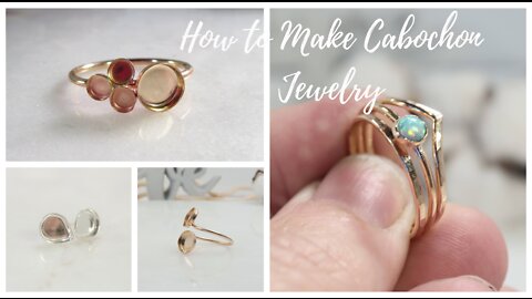 How To Set A Small Cabochon In A Setting Mystic Supplies