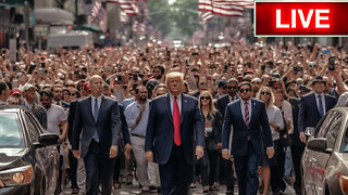 🔴Donald Trump RETURNS TO NYC! TRUMP TOWER LIVE