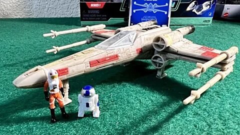 Luke's X-Wing Unboxing Star Wars Micro Galaxy Squadron with R2D2 Mini Fig