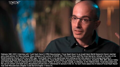 Yuval Noah Harari | "Earth Will Be Populated Or Dominated By Entities That Are Not Organic, That Don't Have Emotions. Will A.I. Have Consciousness? It's Very Practical. The Bank Basically Let's An Algorithm Decide Your Fate."