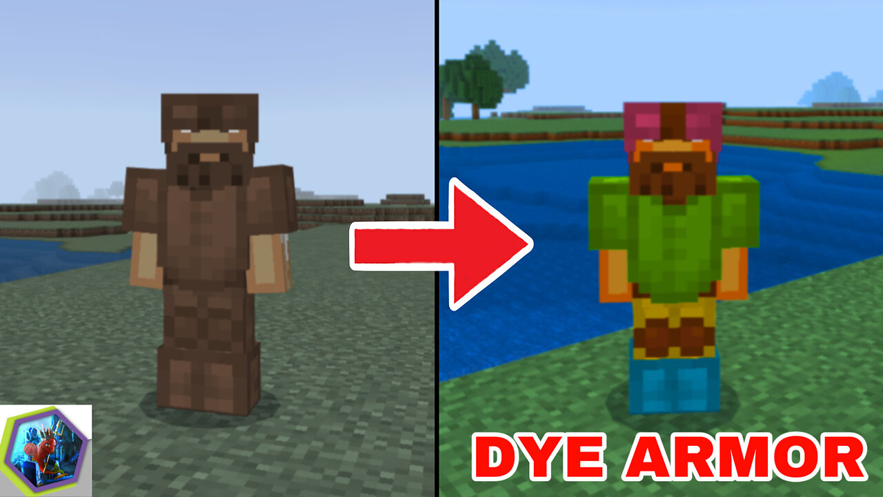 How To DYE ARMOR In Minecraft! *Easy Tutorial*