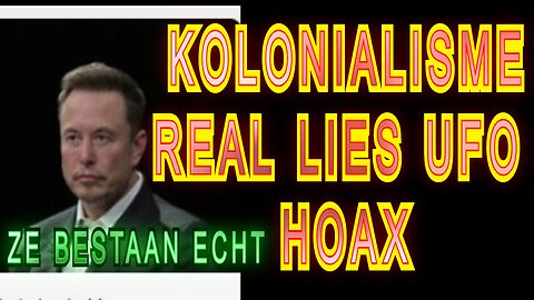UFO REAL LIES HOAX OF GOVERMENT DUTCH ENGLISH LIVE STREAM