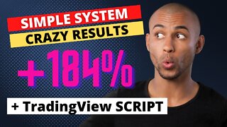 SIMPLE +184% Profit in 195 trades + Trading Script + Optimization Tips