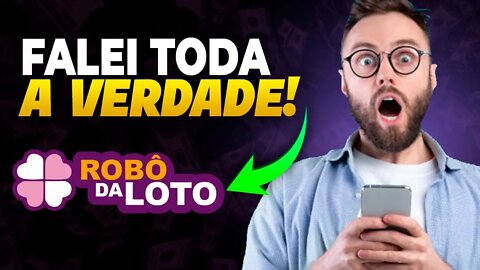 (DESCOBRI TUDO) Robo da loto funciona? Robo da lotofacil - Robo da loto funciona mesmo? Robo da loto