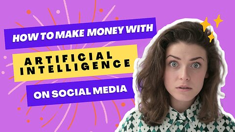 How to make money with AI on social media #chatgpt #ai #makemoneyonline2023 #socialmedia