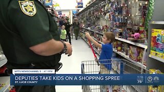Shop with a cop in St. Lucie County