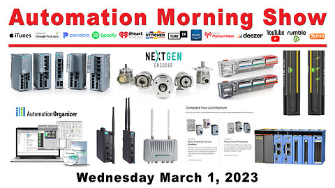 AI, Light Curtains, Encoders, Ignition Cloud, Flex5000 and more today on the Automation Morning Show