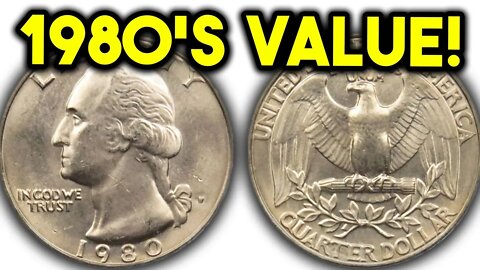 THESE 1980 QUARTERS ARE VALUABLE FOR TWO REASONS - ERROR QUARTERS TO LOOK FOR