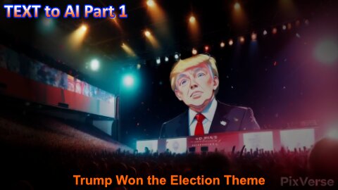 TEXT TO AI VIDEOS PART 1 - TRUMP WON THE ELECTION 2024 THEME