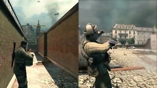 Sniper Elite V2 Multiplayer - Splitscreen Coop [Gameplay #6]