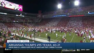 Arkansas Thumps #15 Texas, 40-21