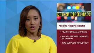 Shots fired incident leads to pursuit, two arrested