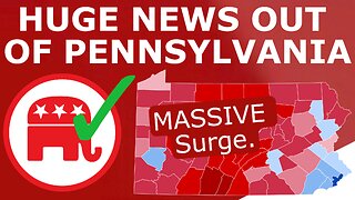 Republicans Are Making BIG GAINS in Pennsylvania!