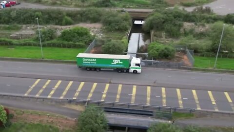 Gwynedd Shipping GSL MAN Trucking in Newport