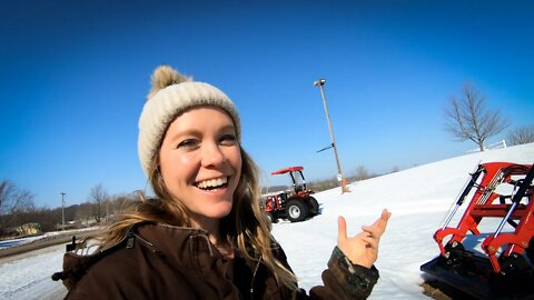 Final Cabin Prep for Walls! Plus Tractor Shopping - Shed to Cabin Build Vlog 11