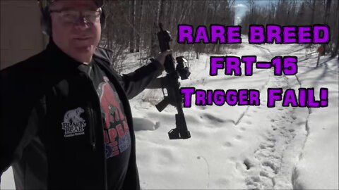 Rare Breed FRT-15 Epic FAIL!