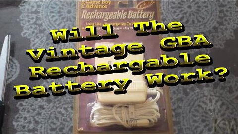Gameboy Advance Rechargeable Battery - Will it still work?