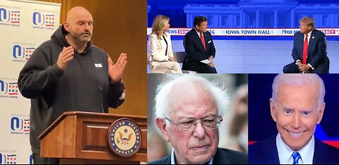 Fetterman Cringe Comments, Highlights Of Trump Townhall, Bernie Can't Bring The Left To Biden