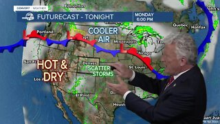 Monday, July 4, 2022 evening forecast