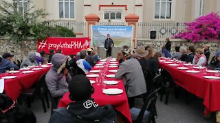 SOUTH AFRICA - Cape Town - PHA Last Supper (Video) (NLW)