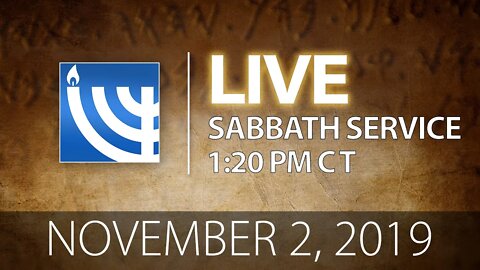 YRM LIVE Sabbath Services, November 2, 2019