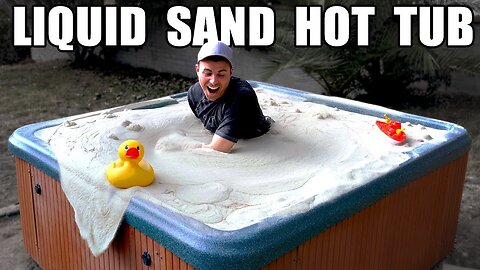 Liquid Sand Jacuzzi - fluidized air bed