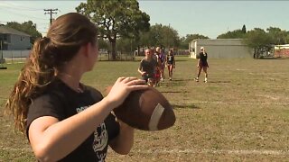 Bucs lend indoor facility to Robinson flag football during playoffs