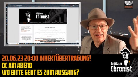 Aufzeichnung vom 20.06.23 Direktübertragung! Wo bitte geht es zum Ausgang?