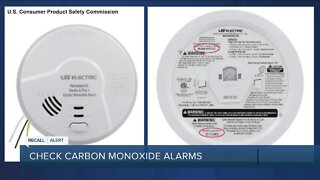 2-in-1 smoke and carbon monoxide alarms sold at Walmart recalled