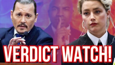 VERDICT WATCH: Johnny Depp v. Amber Heard Defamation Trial! #johnnydepp #amberheard