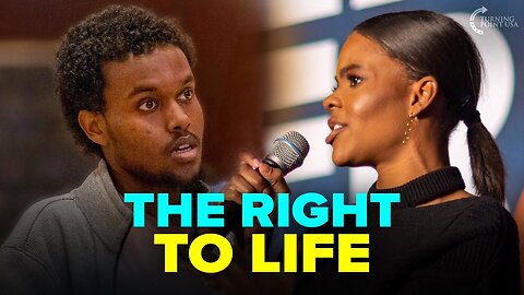 College Student Questions Candace Owens On Abortion & The Right To Life 👀