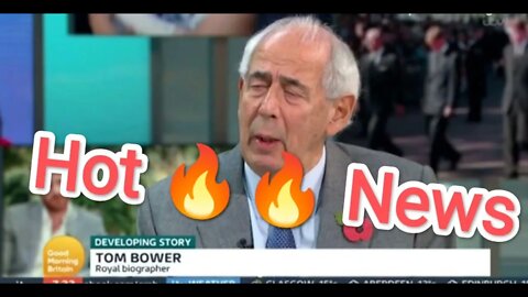 Good Morning Britain guest Tom Bower sparks outrage after saying he is 'after' Meghan Markle